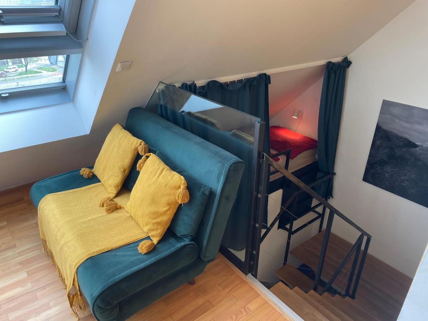 Ferienwohnung 360° View Loft 2 Wien Exterior foto