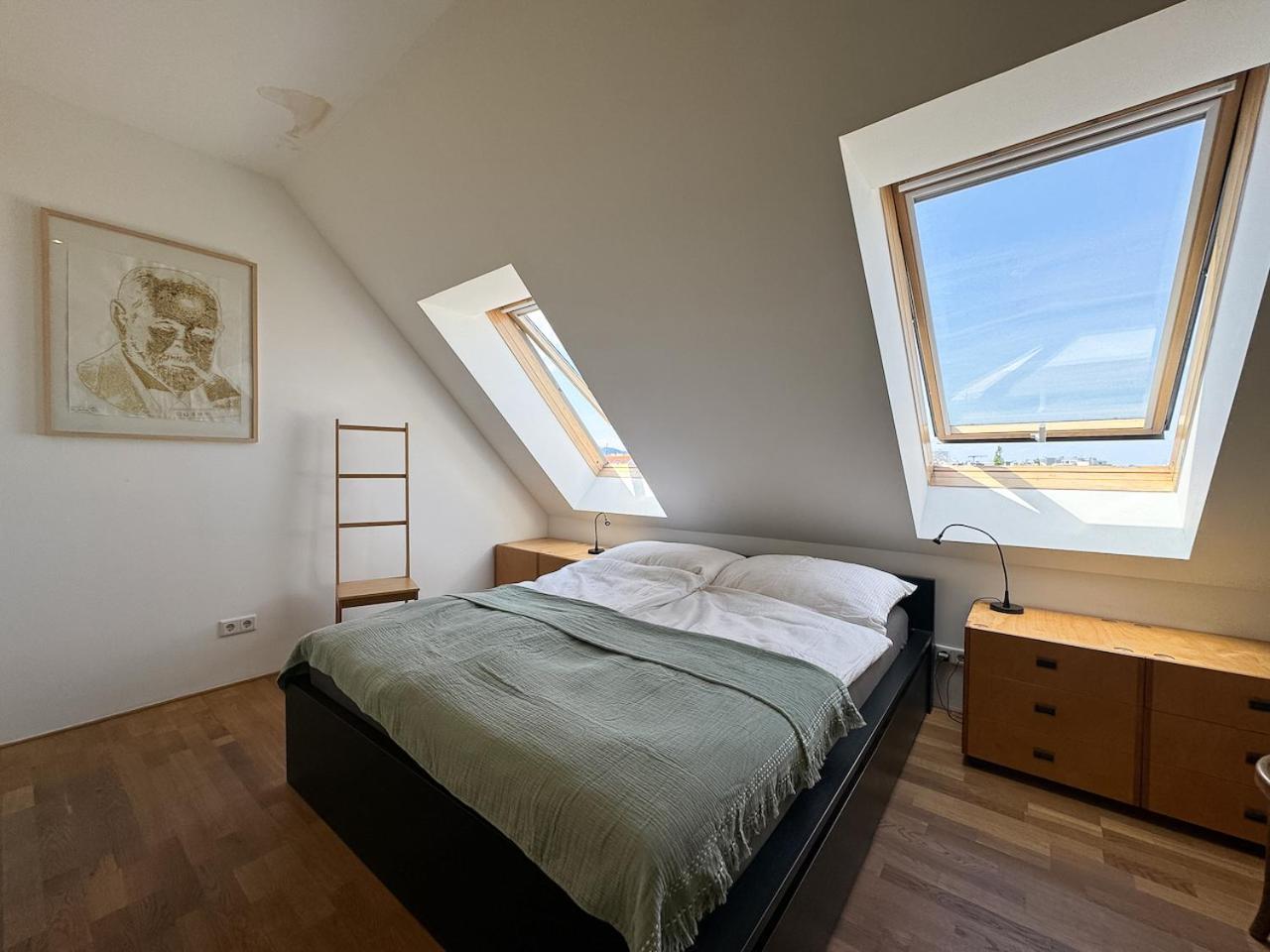 Ferienwohnung 360° View Loft 2 Wien Exterior foto