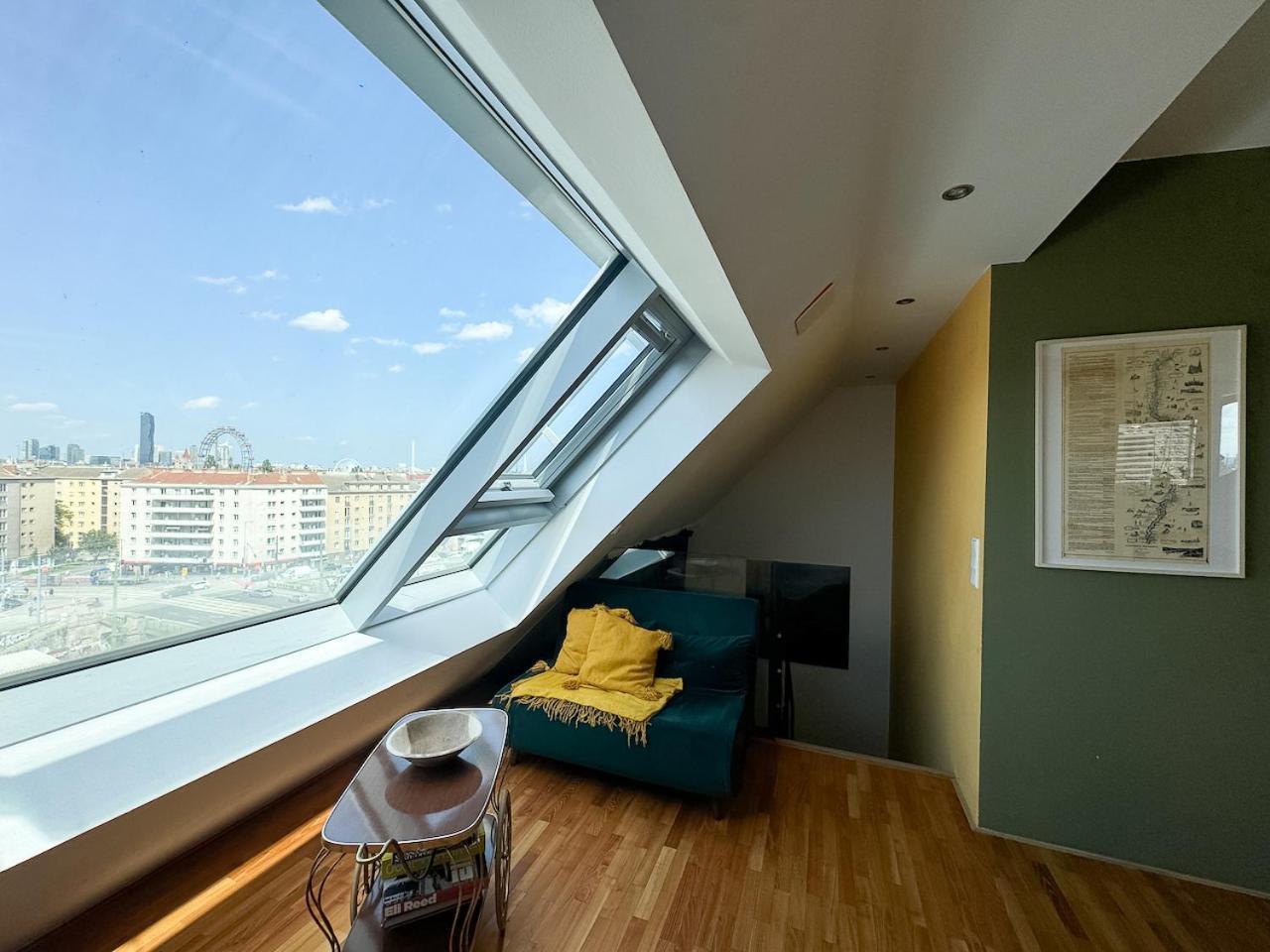 Ferienwohnung 360° View Loft 2 Wien Exterior foto